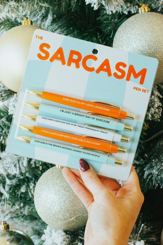 The Sarcasm Pen Set – Apricot Lane Boutique - Peoria
